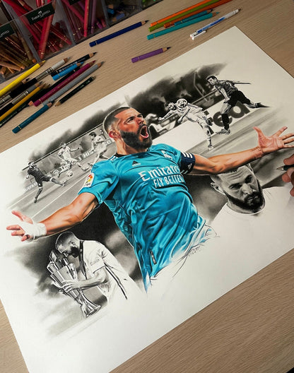 Benzema 2021 - Tirages Limités